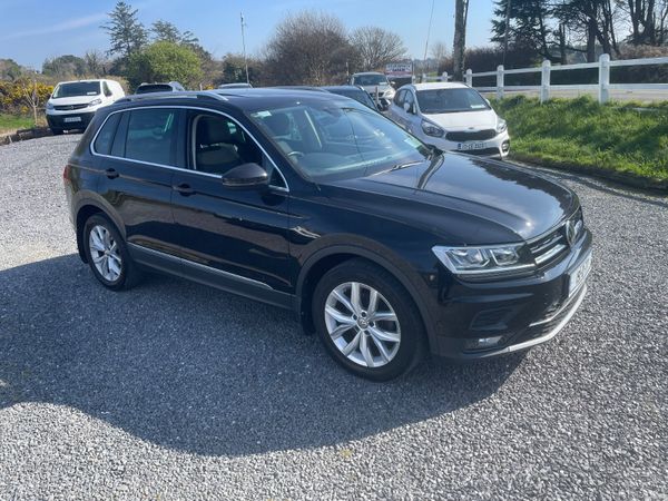 Volkswagen Tiguan SUV, Diesel, 2019, Black