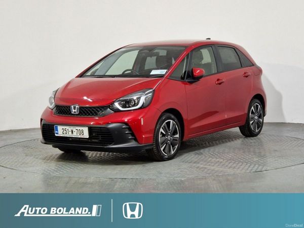 Honda Jazz Hatchback, Petrol Hybrid, 2025, Red