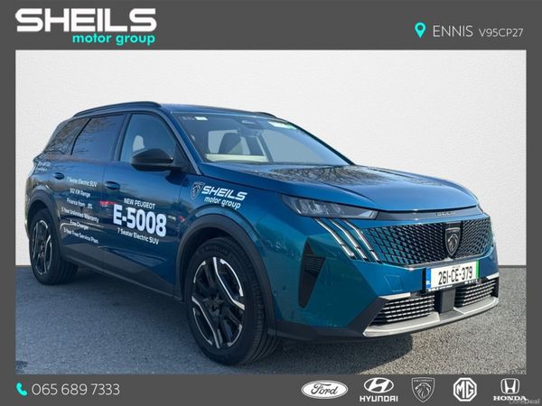 Peugeot 5008 MPV, Electric, 2026, Blue