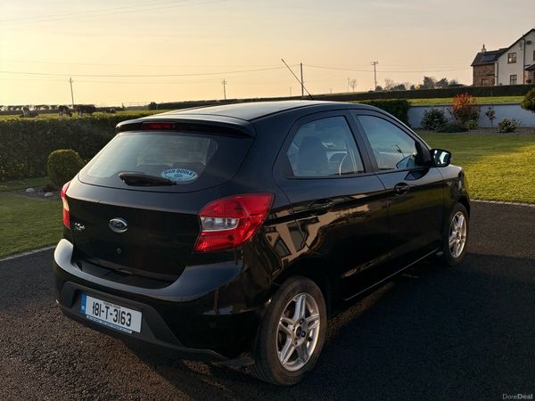 Ford KA Hatchback, Petrol, 2018, Black