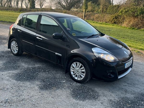 Renault Clio Hatchback, Ethanol Petrol, 2010, Black