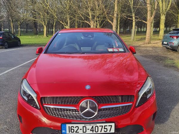 Mercedes-Benz A-Class Hatchback, Petrol, 2016, Red