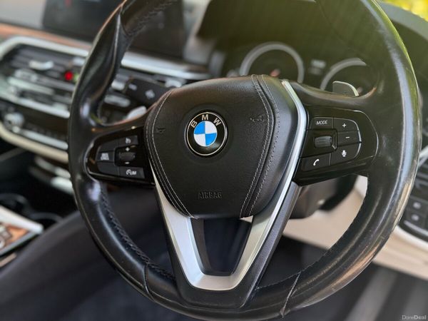 BMW 5-Series Saloon, Diesel, 2017, Silver