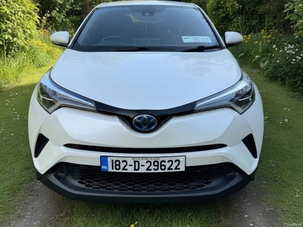 Toyota C-HR Hatchback, Petrol Hybrid, 2018, White