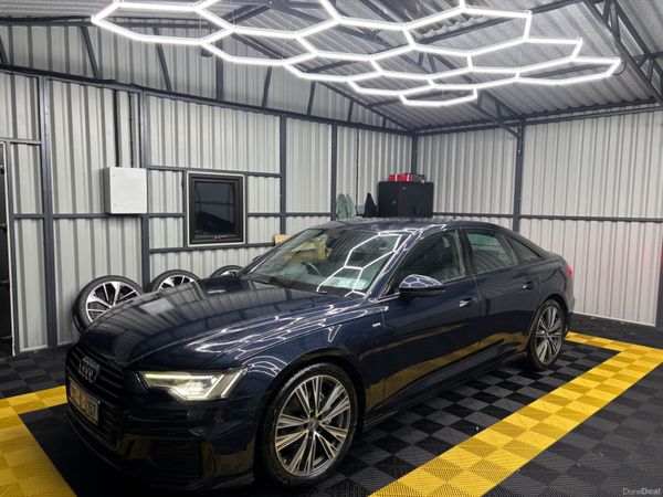 Audi A6 Saloon, Diesel, 2019, Blue