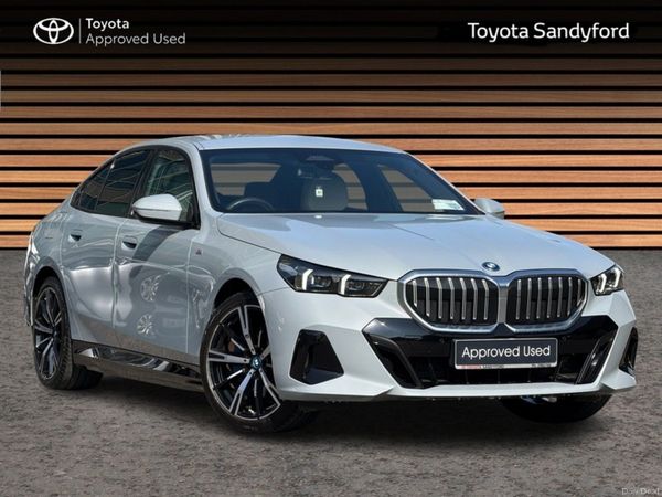 BMW 5-Series Saloon, Petrol Plug-in Hybrid, 2024, Grey