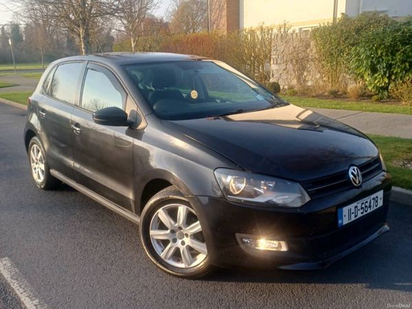 Volkswagen Polo Hatchback, Petrol, 2011, Black
