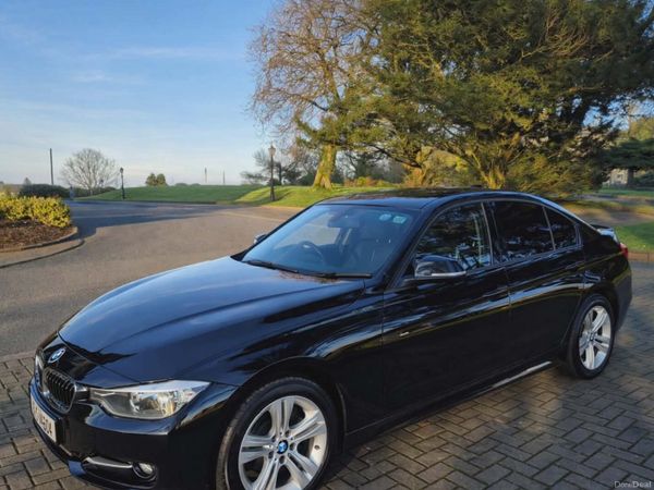 BMW 3-Series Saloon, Diesel, 2015, Black
