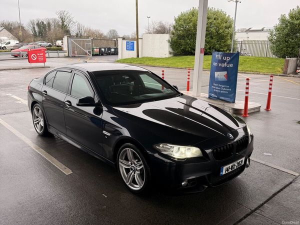 BMW 5-Series Saloon, Diesel, 2014, Black
