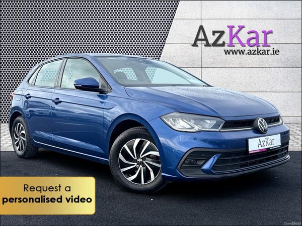 Volkswagen Polo Hatchback, Petrol, 2023, Blue