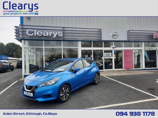 Nissan Micra Hatchback, Petrol, 2019, Blue