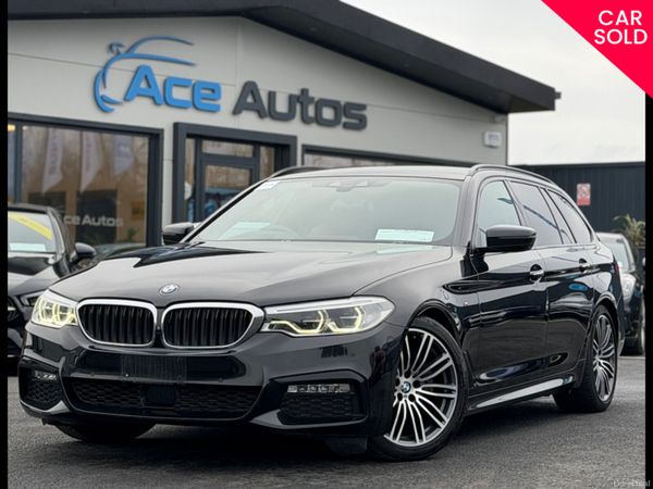 BMW 5-Series Estate, Diesel, 2018, Black