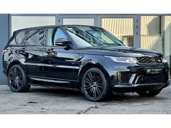 Land Rover Range Rover Sport SUV, Petrol Plug-in Hybrid, 2019, Black