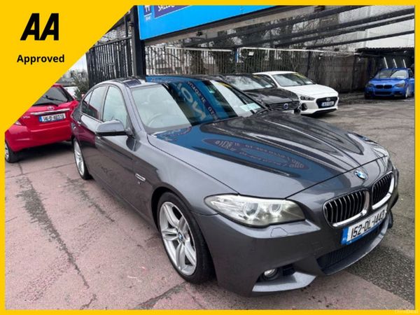 BMW 5-Series Saloon, Diesel, 2015, Grey