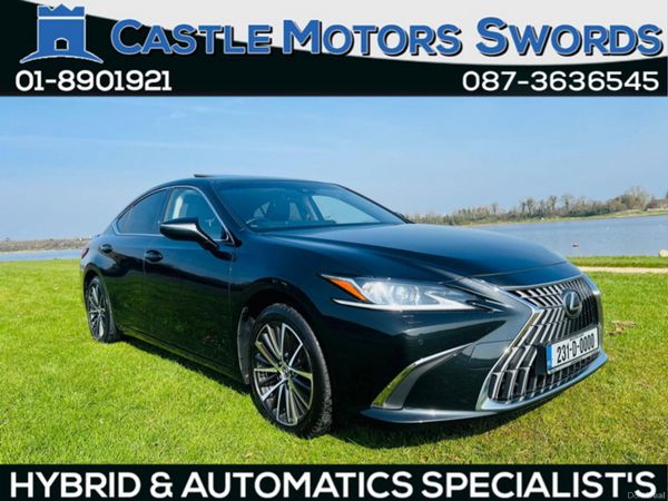 Lexus ES Saloon, Petrol Hybrid, 2023, Black