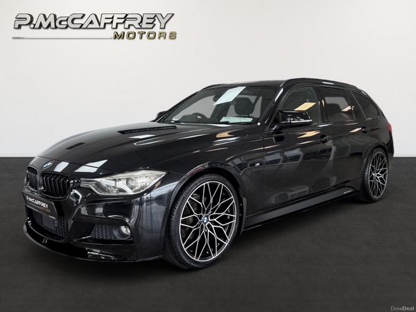 BMW 3-Series Estate, Diesel, 2015, Black