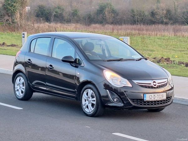 Opel Corsa Hatchback, Petrol, 2012, Black