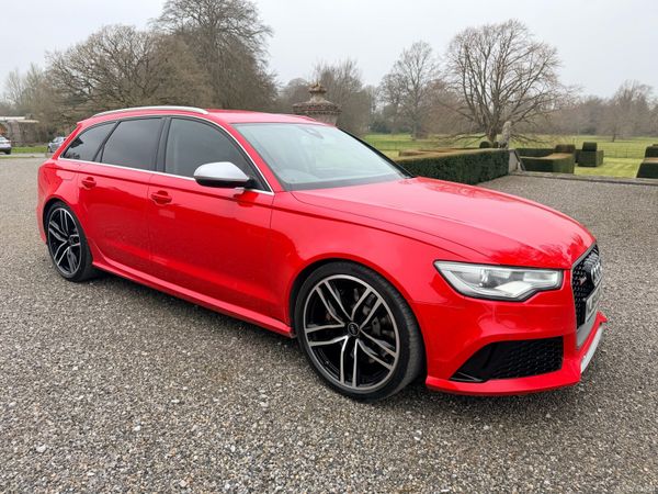 Audi RS6 Estate, Petrol, 2014, Red