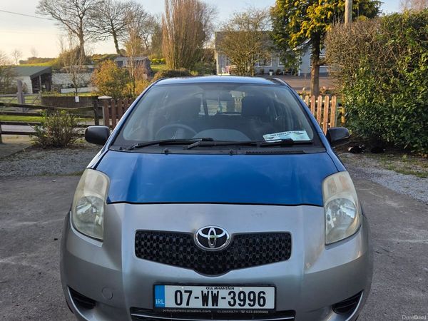 Toyota Yaris Hatchback, Petrol, 2007, Blue