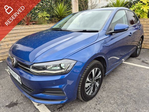 Volkswagen Polo Hatchback, Petrol, 2021, Blue
