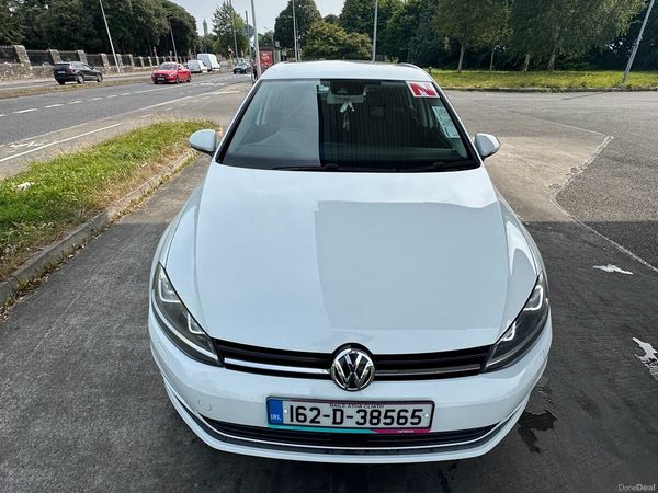 Volkswagen Golf Hatchback, Petrol, 2016, White