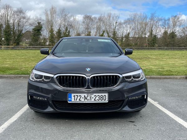 BMW 5-Series Saloon, Petrol Plug-in Hybrid, 2017, Grey