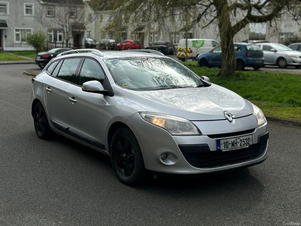 Renault Megane Estate, Diesel, 2010, Silver