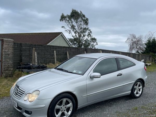 Mercedes-Benz C-Class Coupe, Petrol, 2006, Silver