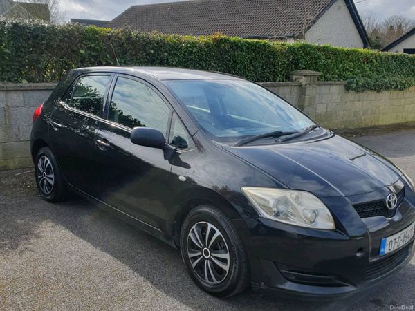 Toyota Auris Hatchback, Diesel, 2007, Black