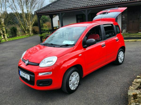 Fiat Panda Hatchback, Petrol, 2019, Red