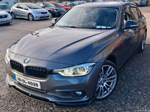 BMW 3-Series Saloon, Diesel, 2018, Grey