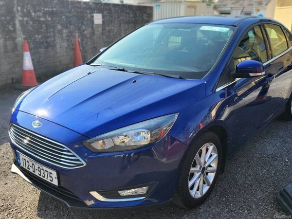 Ford Focus Saloon, Petrol, 2017, Blue