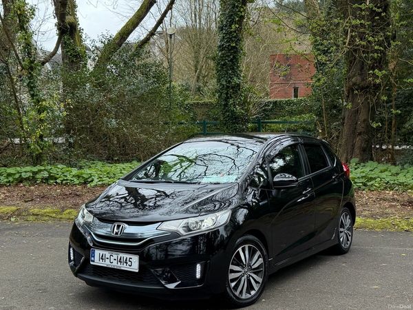 Honda Fit Hatchback, Petrol Hybrid, 2014, Black
