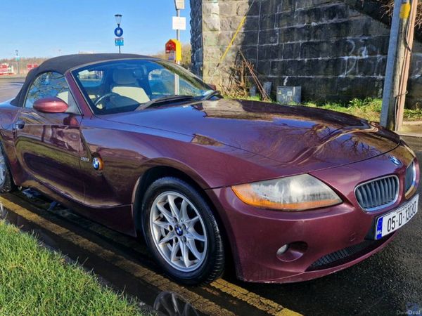 BMW Z4 Coupe, Petrol, 2005, Red
