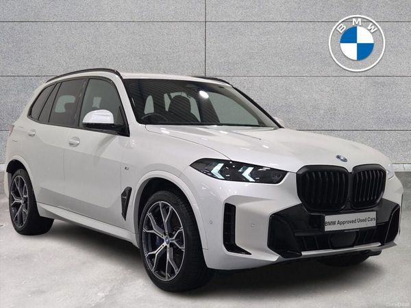 BMW X5 SUV, Petrol Plug-in Hybrid, 2024, White