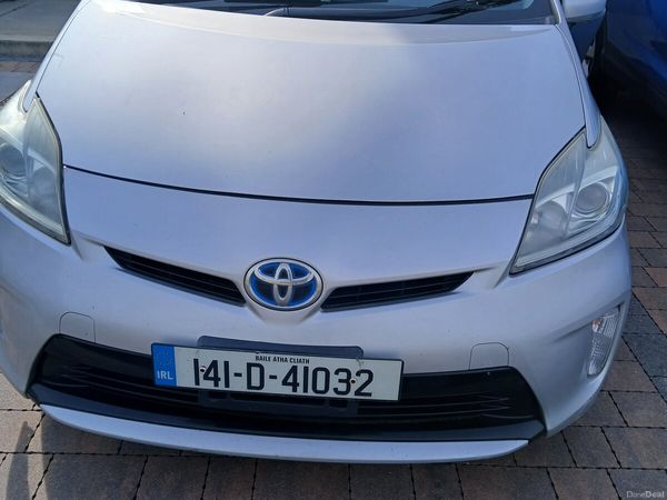 Toyota Prius Hatchback, Petrol Hybrid, 2014, Silver