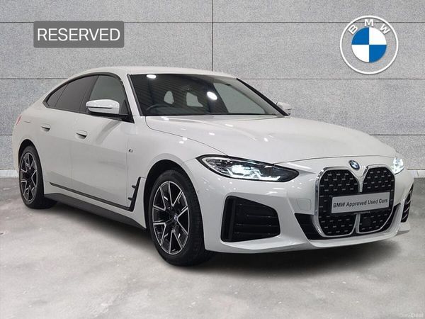 BMW 4-Series Hatchback, Diesel, 2023, White