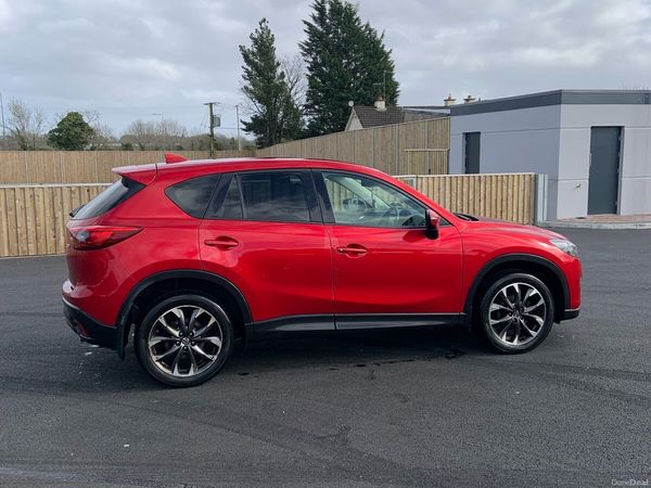 Mazda CX-5 SUV, Diesel, 2017, Red