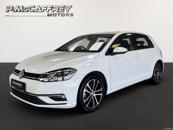 Volkswagen Golf Hatchback, Diesel, 2019, White