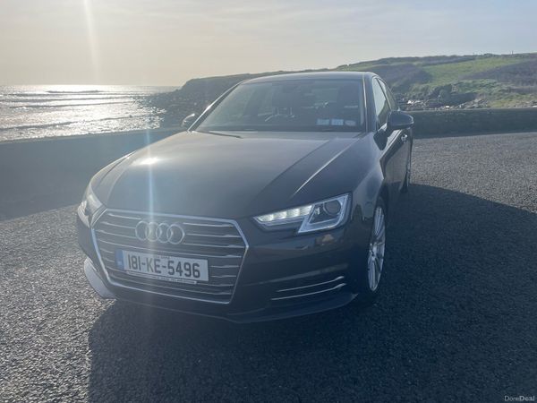 Audi A4 Saloon, Diesel, 2018, Grey