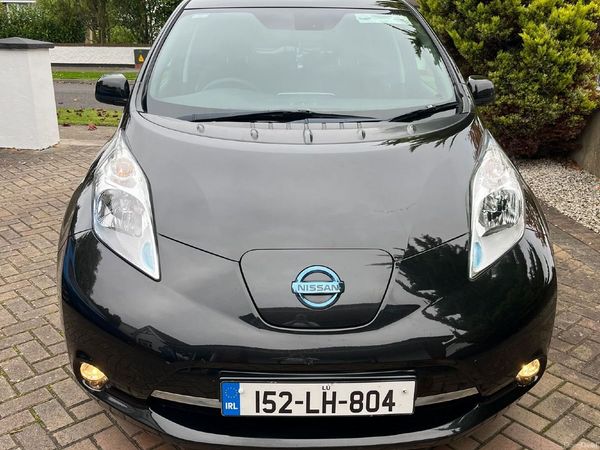 Nissan Leaf Hatchback, Electric, 2015, Black