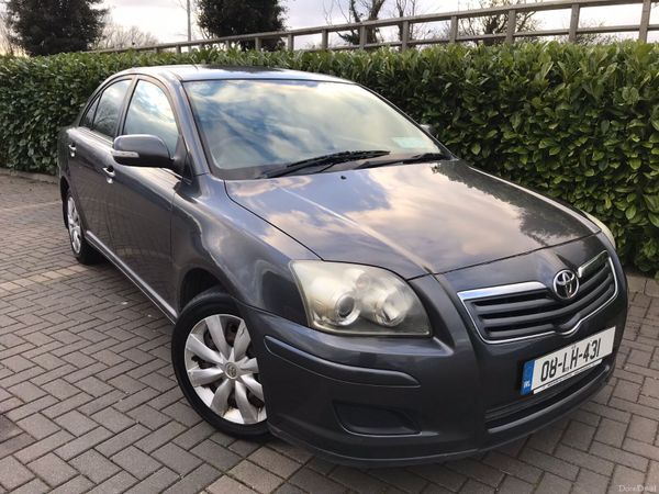 Toyota Avensis Saloon, Petrol, 2008, Grey