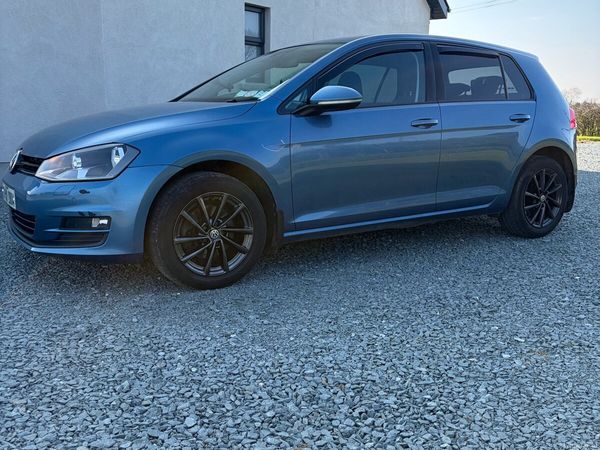 Volkswagen Golf Hatchback, Diesel, 2017, Blue