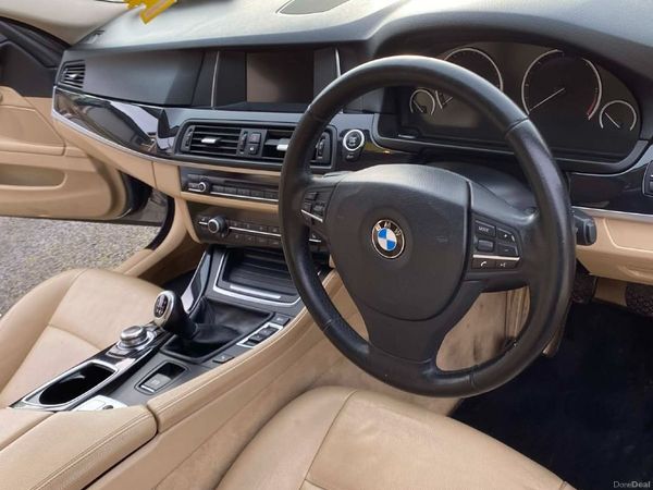 BMW 5-Series Saloon, Diesel, 2014, Grey