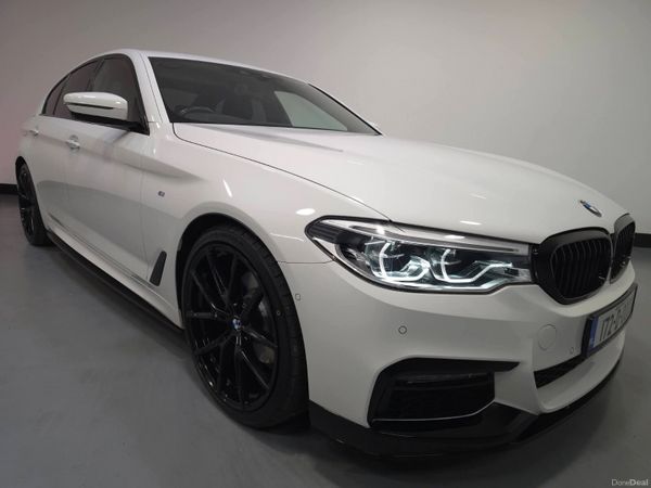 BMW 5-Series Saloon, Diesel, 2017, White