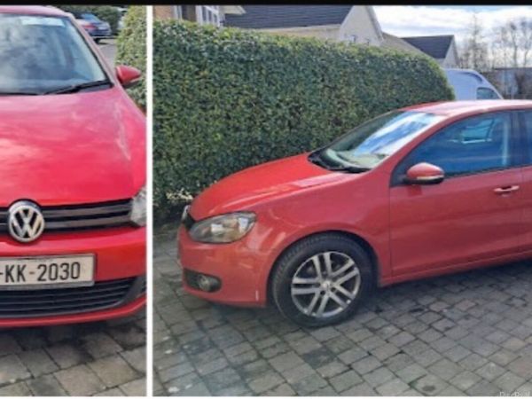 Volkswagen Golf Hatchback, Diesel, 2010, Red