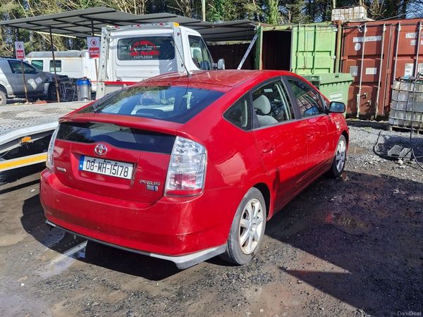 Toyota Prius Hatchback, Petrol Hybrid, 2008, Red