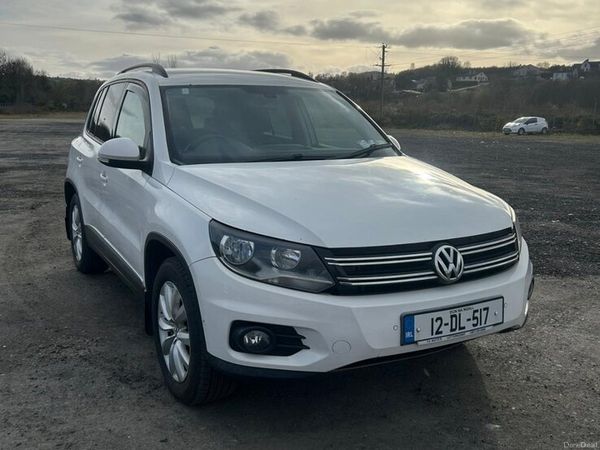 Volkswagen Tiguan SUV, Diesel, 2012, White