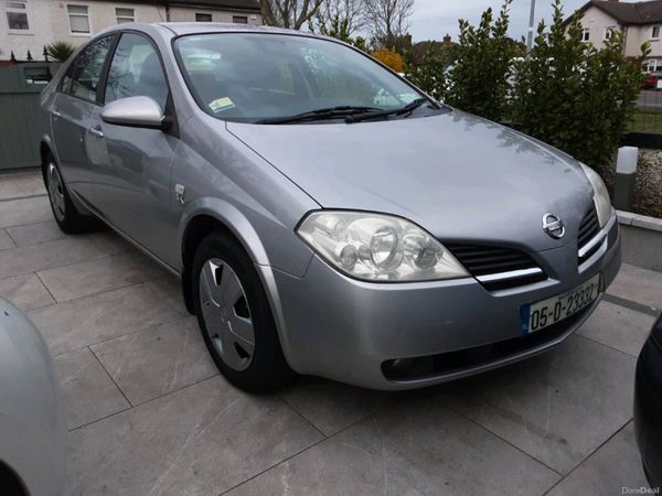 Nissan Primera Saloon, Petrol, 2005, Silver