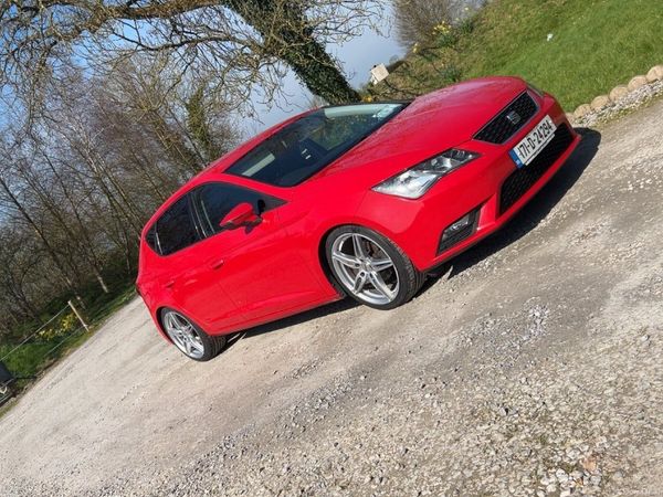 SEAT Leon Hatchback, Diesel, 2017, Red